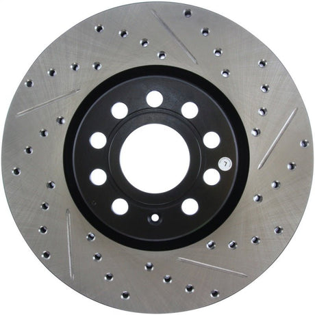Stoptech - StopTech Slotted & Drilled Sport Brake Rotor - Panda Motorworks