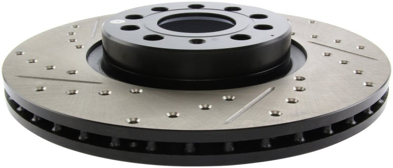 Stoptech - StopTech Slotted & Drilled Sport Brake Rotor - Panda Motorworks