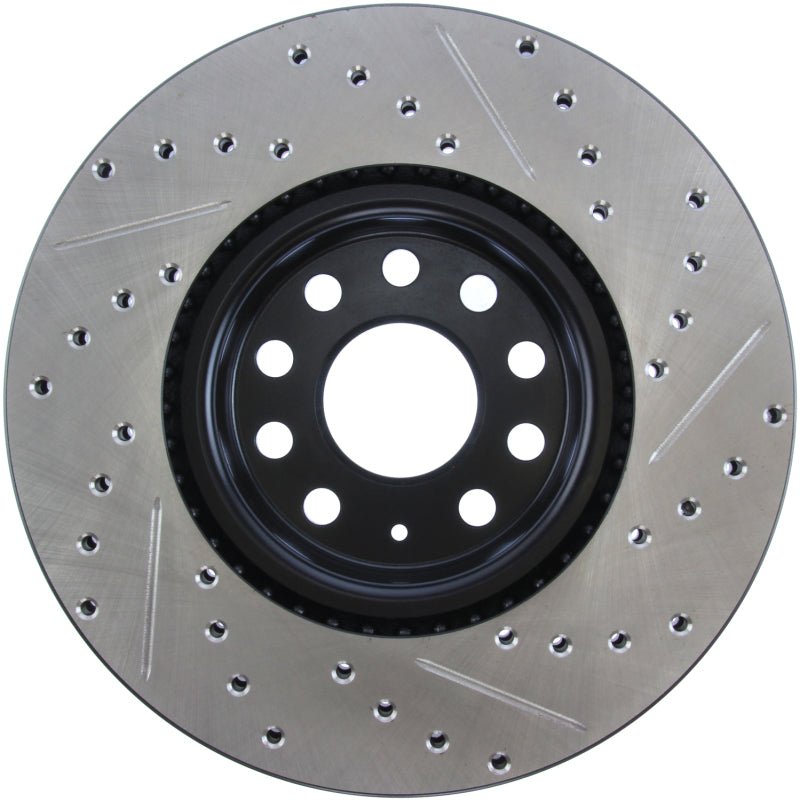 Stoptech - StopTech Slotted & Drilled Sport Brake Rotor - Panda Motorworks
