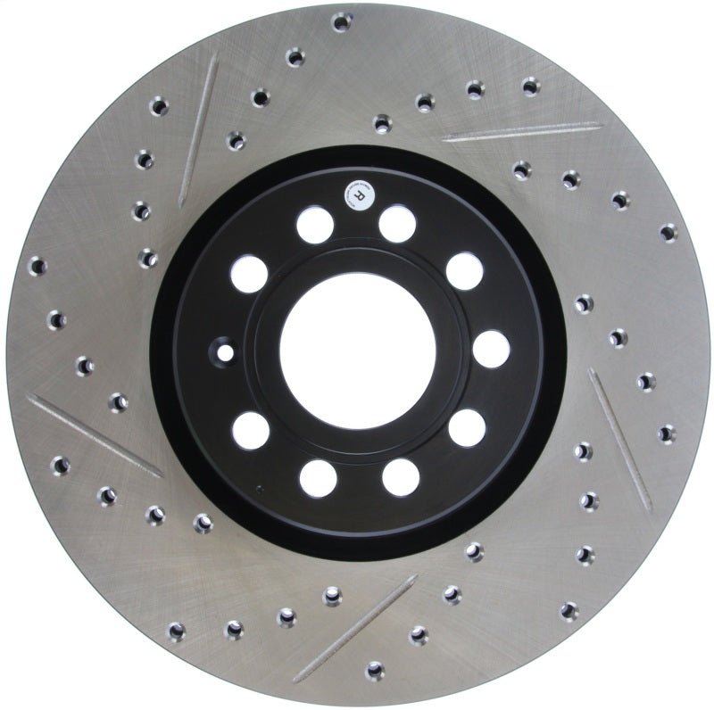Stoptech - StopTech Slotted & Drilled Sport Brake Rotor - Panda Motorworks