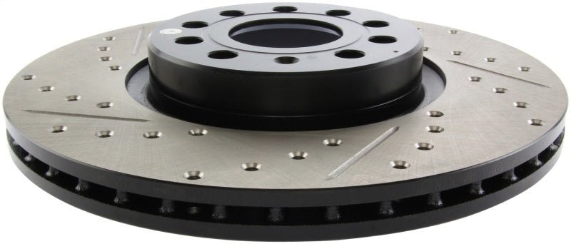 Stoptech - StopTech Slotted & Drilled Sport Brake Rotor - Panda Motorworks