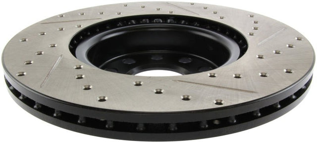 Stoptech - StopTech Slotted & Drilled Sport Brake Rotor - Panda Motorworks