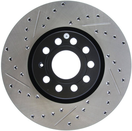 Stoptech - StopTech Slotted & Drilled Sport Brake Rotor - Panda Motorworks