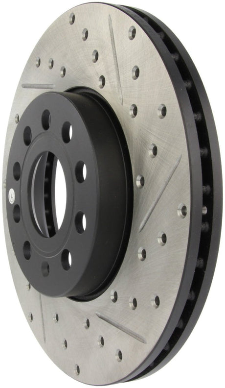 Stoptech - StopTech Slotted & Drilled Sport Brake Rotor - Panda Motorworks