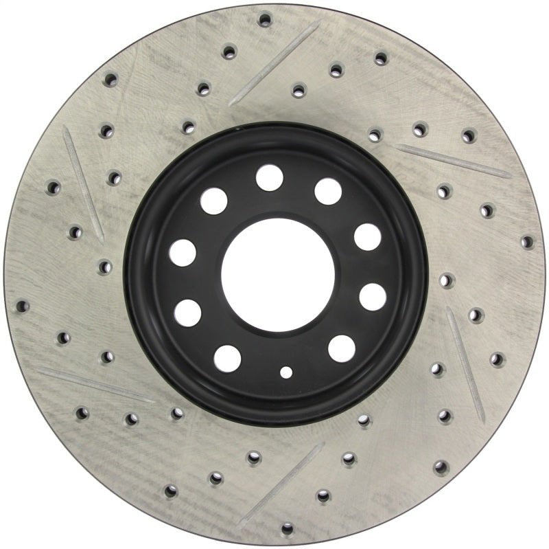 Stoptech - StopTech Slotted & Drilled Sport Brake Rotor - Panda Motorworks