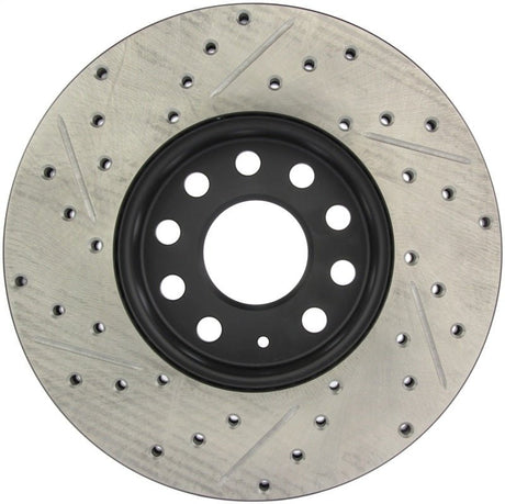 Stoptech - StopTech Slotted & Drilled Sport Brake Rotor - Panda Motorworks