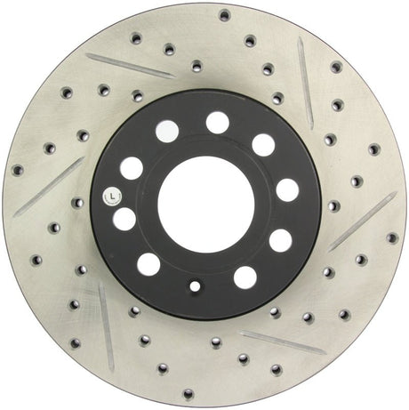 Stoptech - StopTech Slotted & Drilled Sport Brake Rotor - Panda Motorworks