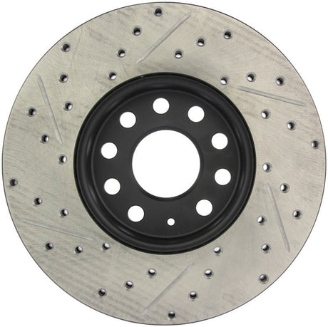 Stoptech - StopTech Slotted & Drilled Sport Brake Rotor - Panda Motorworks