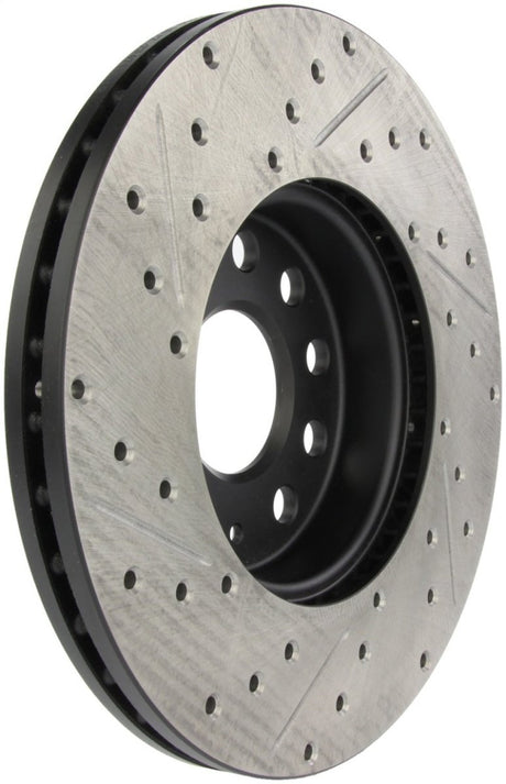 Stoptech - StopTech Slotted & Drilled Sport Brake Rotor - Panda Motorworks