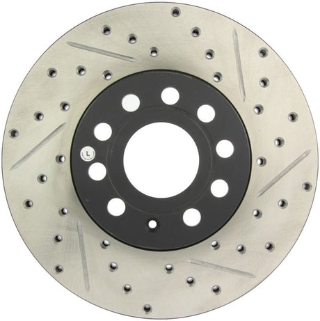 Stoptech - StopTech Slotted & Drilled Sport Brake Rotor - Panda Motorworks