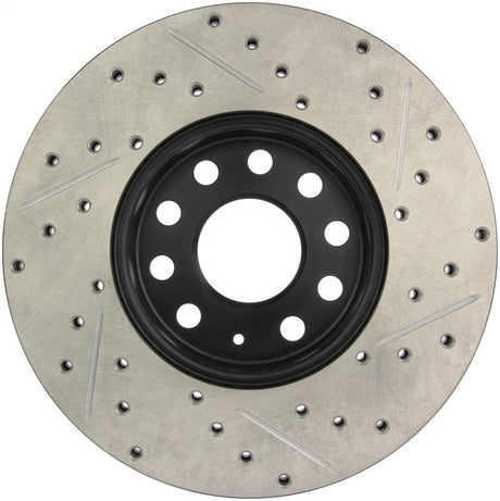 Stoptech - StopTech Slotted & Drilled Sport Brake Rotor - Panda Motorworks