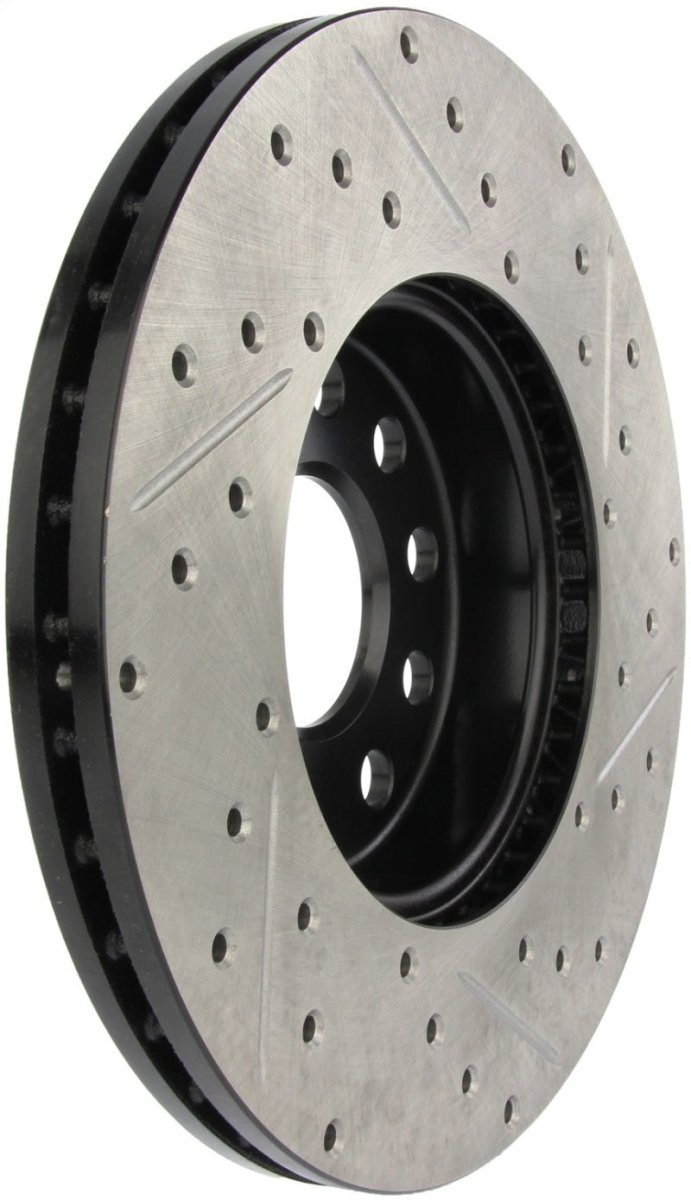 Stoptech - StopTech Slotted & Drilled Sport Brake Rotor - Panda Motorworks