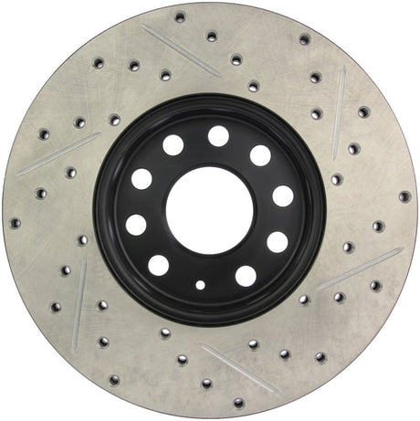 Stoptech - StopTech Slotted & Drilled Sport Brake Rotor - Panda Motorworks