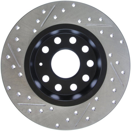 Stoptech - StopTech Slotted & Drilled Sport Brake Rotor - Panda Motorworks
