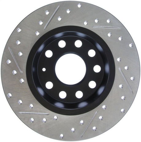 Stoptech - StopTech Slotted & Drilled Sport Brake Rotor - Panda Motorworks