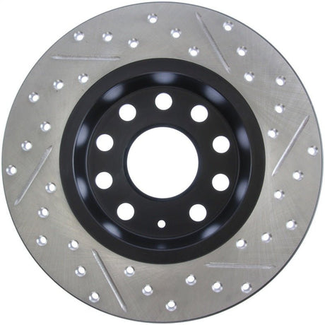 Stoptech - StopTech Slotted & Drilled Sport Brake Rotor - Panda Motorworks