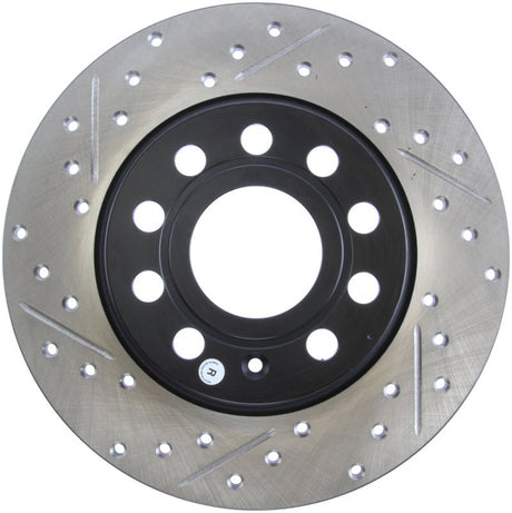 Stoptech - StopTech Slotted & Drilled Sport Brake Rotor - Panda Motorworks