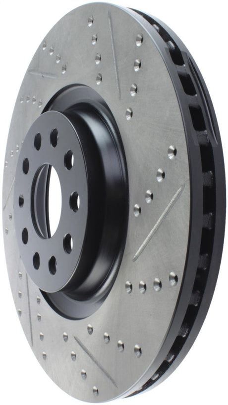 Stoptech - StopTech Slotted & Drilled Sport Brake Rotor - Panda Motorworks