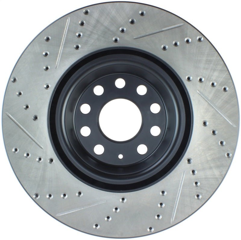 Stoptech - StopTech Slotted & Drilled Sport Brake Rotor - Panda Motorworks