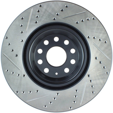 Stoptech - StopTech Slotted & Drilled Sport Brake Rotor - Panda Motorworks