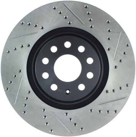 Stoptech - StopTech Slotted & Drilled Sport Brake Rotor - Panda Motorworks