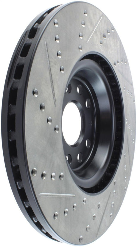 Stoptech - StopTech Slotted & Drilled Sport Brake Rotor - Panda Motorworks