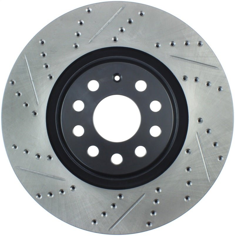 Stoptech - StopTech Slotted & Drilled Sport Brake Rotor - Panda Motorworks