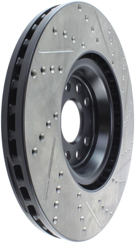 Stoptech - StopTech Slotted & Drilled Sport Brake Rotor - Panda Motorworks