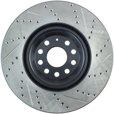 Stoptech - StopTech Slotted & Drilled Sport Brake Rotor - Panda Motorworks