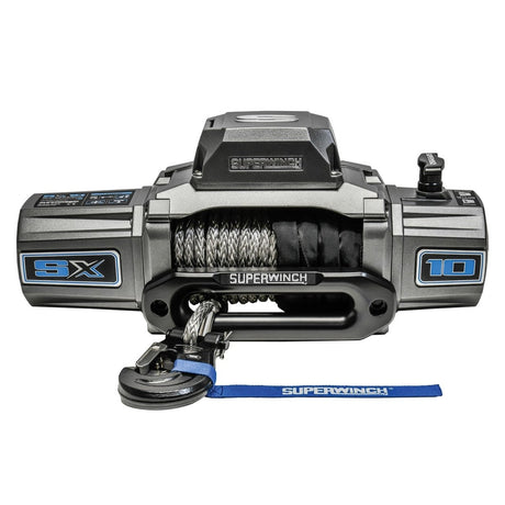 Superwinch - Superwinch 10000 LBS 12 VDC 3/8in x 80ft Synthetic Rope SX 10000 Winch