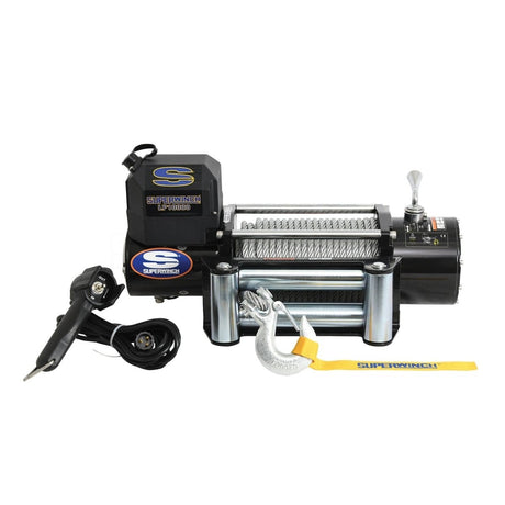 Superwinch - Superwinch 10000 LBS 12 VDC 3/8in x 85ft Steel Rope LP10000 Winch