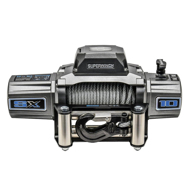 Superwinch - Superwinch 10000 LBS 12 VDC 3/8in x 85ft Wire Rope SX 10000 Winch