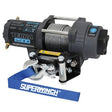 Superwinch - Superwinch 2500 LBS 12V DC 3/16in x 40ft Steel Rope Terra 2500 Winch - Gray Wrinkle