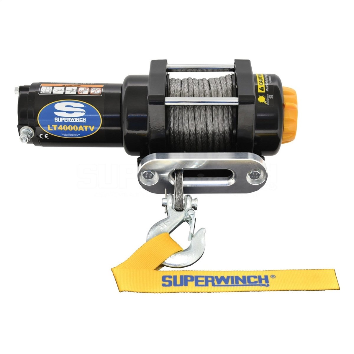 Superwinch - Superwinch 4000 LBS 12 VDC 3/16in x 50ft Synthetic Rope LT4000 Winch