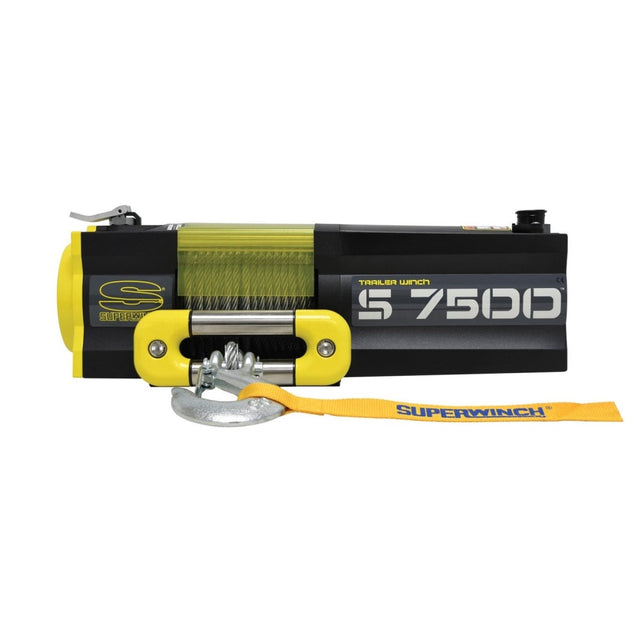 Superwinch - Superwinch 7500 LBS 12 VDC 5/16in x 54ft Steel Rope S7500 Winch
