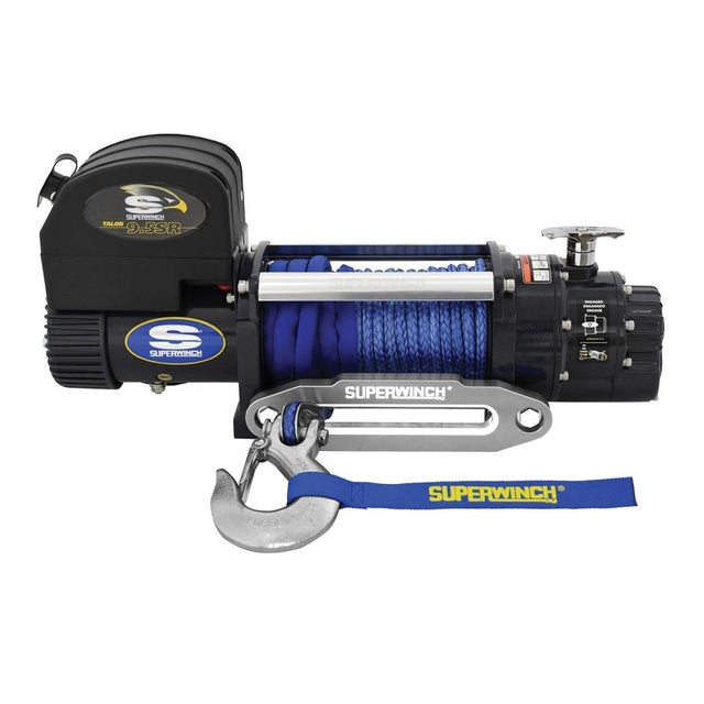 Superwinch - Superwinch 9500 LBS 12 VDC 3/8/in x 80ft Synthetic Rope Talon 9.5SR Winch
