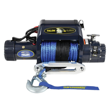 Superwinch - Superwinch 9500 LBS Integrated 12 VDC 3/8in x 80ft Synthetic Rope Talon 9.5iSR Winch