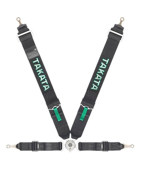 Takata - Takata RACE 4 BOLT HARNESS (Black)