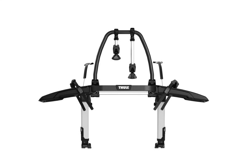 Thule - Thule OutWay Platform-Style Trunk Mount Bike Rack w/Raised Platform (Up to 2 Bikes) - Silver/Black
