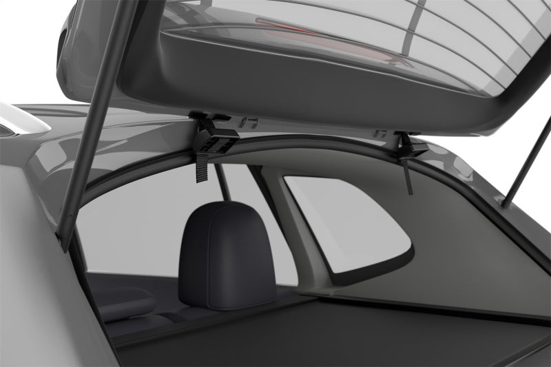 Thule - Thule OutWay Platform-Style Trunk Mount Bike Rack w/Raised Platform (Up to 2 Bikes) - Silver/Black