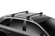 Thule - Thule SquareBar 135 Load Bars for Evo Roof Rack System (2 Pack / 53in.) - Black