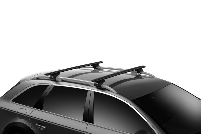 Thule - Thule WingBar Evo 135 Load Bars for Evo Roof Rack System (2 Pack / 53in.) - Black - Panda Motorworks