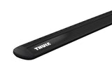Thule - Thule WingBar Evo 135 Load Bars for Evo Roof Rack System (2 Pack / 53in.) - Black - Panda Motorworks