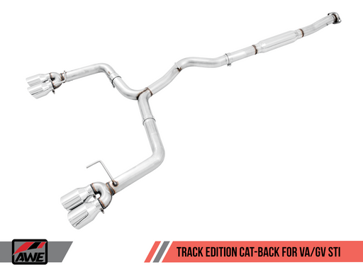 AWE Track Edition Exhaust for VA / GV WRX / STI Sedan