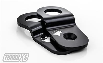 Turbo XS 15-16 Subaru WRX/STI Billet Aluminum Radiator Stay - Black - Panda Motorworks - 1