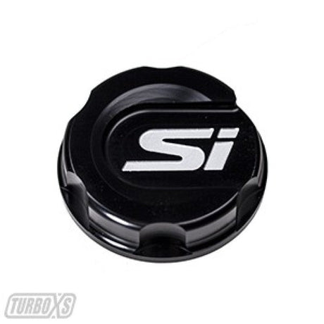 Turbo XS - Turbo XS 2016+ Honda Civic Black Oil Cap