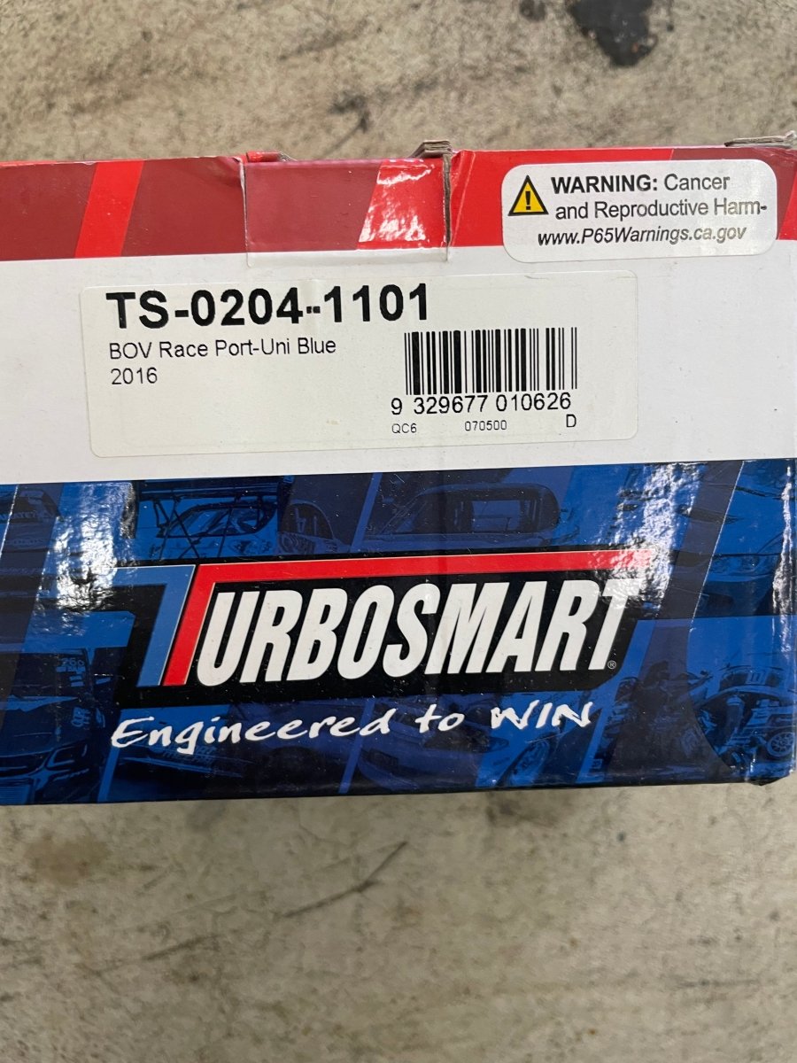 Turbosmart - *OPEN BOX* BOV Race Port - Uni Blue 2016