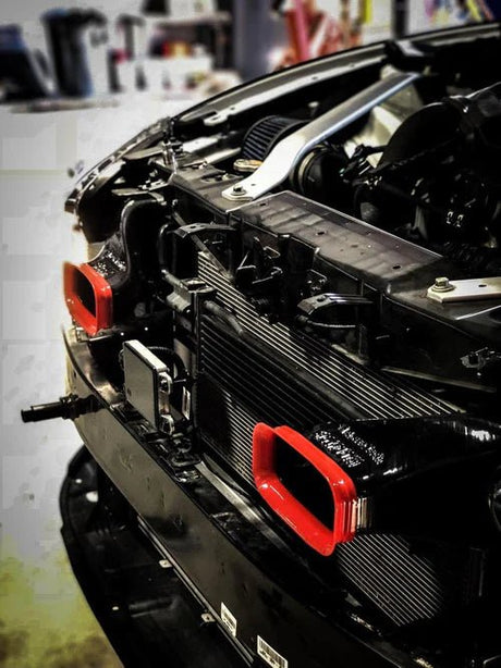 Velossa Tech - VELOSSA TECH 2017 - 2023 Kia Stinger 3.3T/2.0T/2.5T Dual BIG MOUTH Ram Air Intake Snorkels - Panda Motorworks