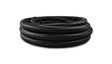 Vibrant Performance - 50ft Roll of Black Nylon Braided Flex Hose; AN Size: - 6