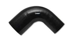 Vibrant Performance - Vibrant 3.5in ID x 4in ID x 3.5in Long Gloss Black Silicone 90 - Panda Motorworks